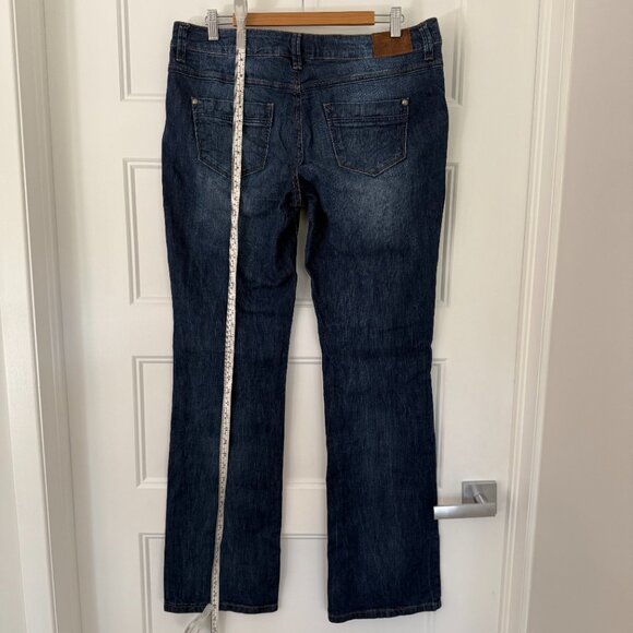 Esprit - Wide Leg Dark Wash Jeans - Size 32 - Picture 14 of 15